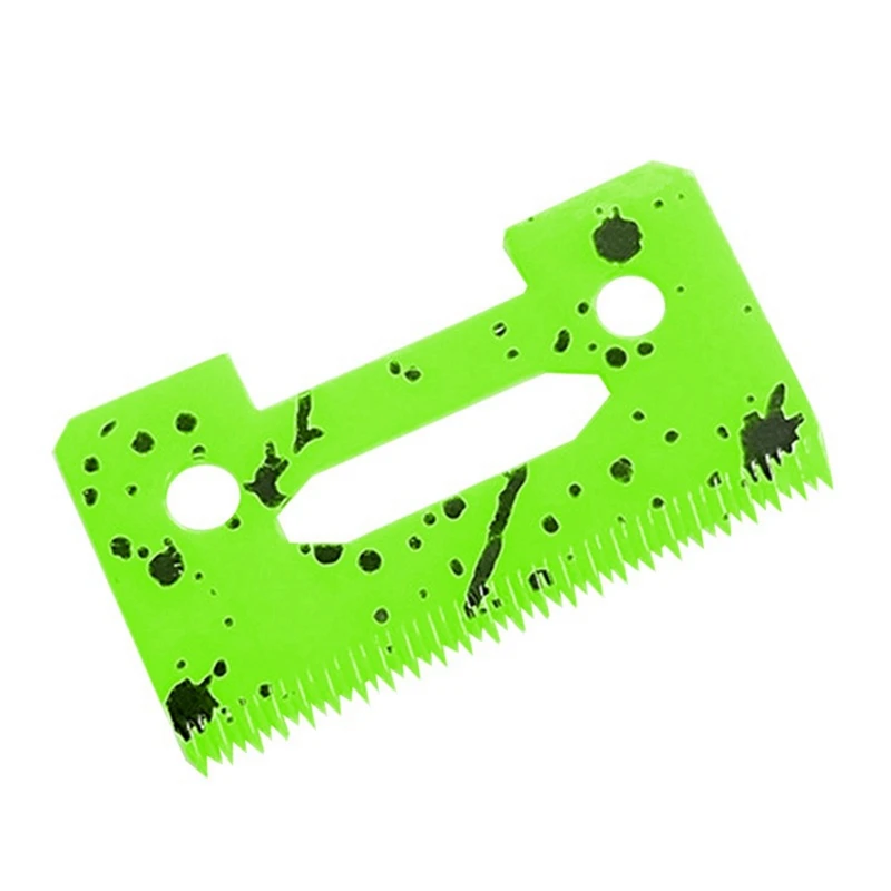 Cerâmica Lâmina Móvel Cordless Clipper, 2-Hole Stagger-Tooth, lâmina substituível para Wahl Shear, fácil instalação, 6pcs