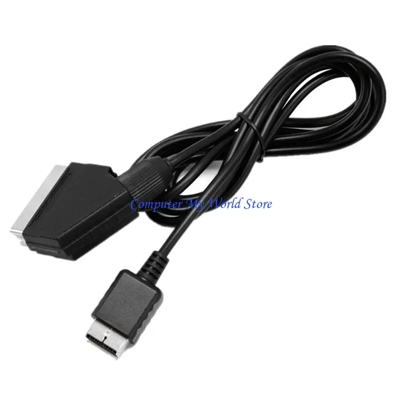 Cáp RGB 1,8m/6ft SCART cho PS1 cho RGB SCART Console Scart