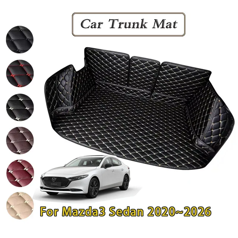 

Car Trunk Mat For Mazda3 Mazda Axela 3 BP MK4 2020~2026 Sedan Dirt-resistant Fully Mat Rear Cargo Tray Car Auto Accessories 2025