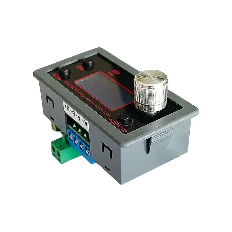 Single axis stepper motor control and drive Forward Reverse Angle Pulse Speed