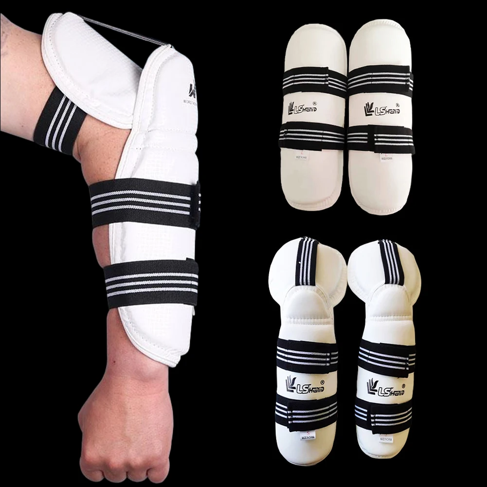 Taekwondo Arm Leg Protection Set Adult Thick Karate Boxing Sanda Martial Arts Training Sports Protective Gear