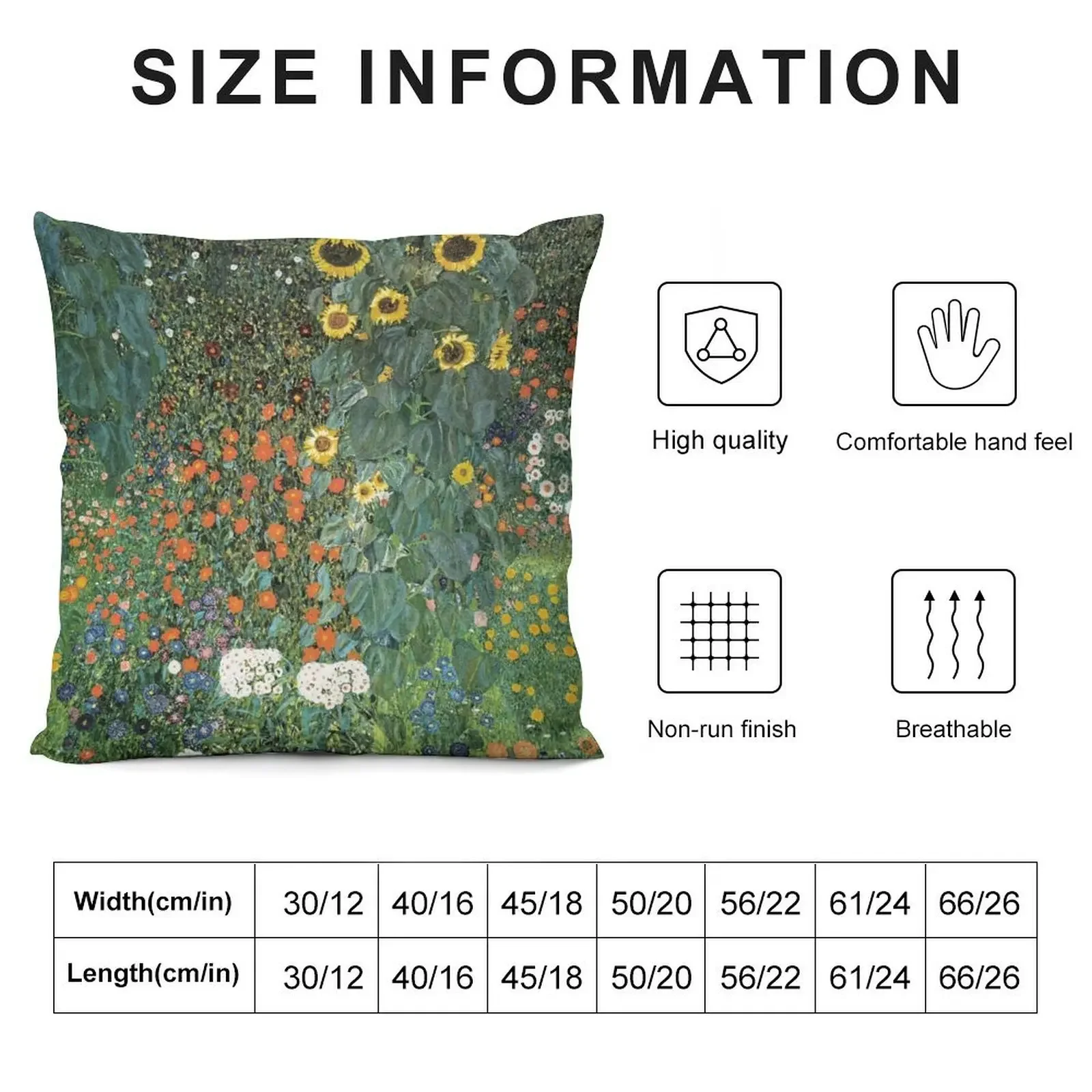 Gustav Klimt - The Sunflower Throw Pillow Christmas Covers luxury throw pillow covers pillow