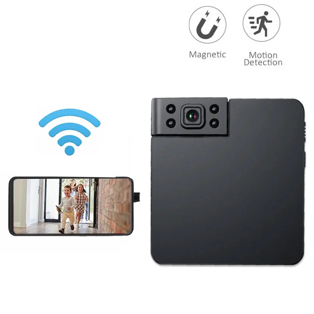 HD Portable Magnetic Wifi Mini camera Body Camera voice Video Recorder micro Camcorder with Motion Detection Sport DV