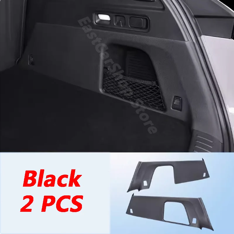 

For LEADING IDEAL LiXiang L6 2024 Car TPE Trunk Boot Side Protective C-pillar Anti-kick Pad Interior Decorative Accessories