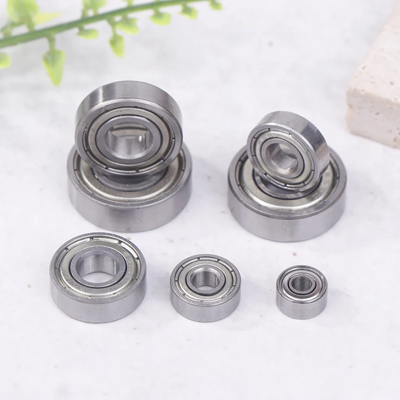 

10Pcs Skateboard Bearings Miniature Deep Groove Ball Bearings 693 694 695 696 697 698 699 ZZ For Scooter Or Toys