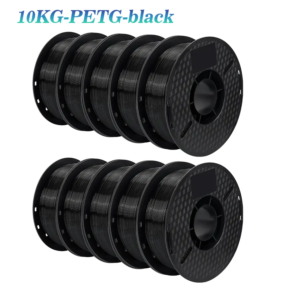 KINGROON PETG 10 pack (10kg), Black.