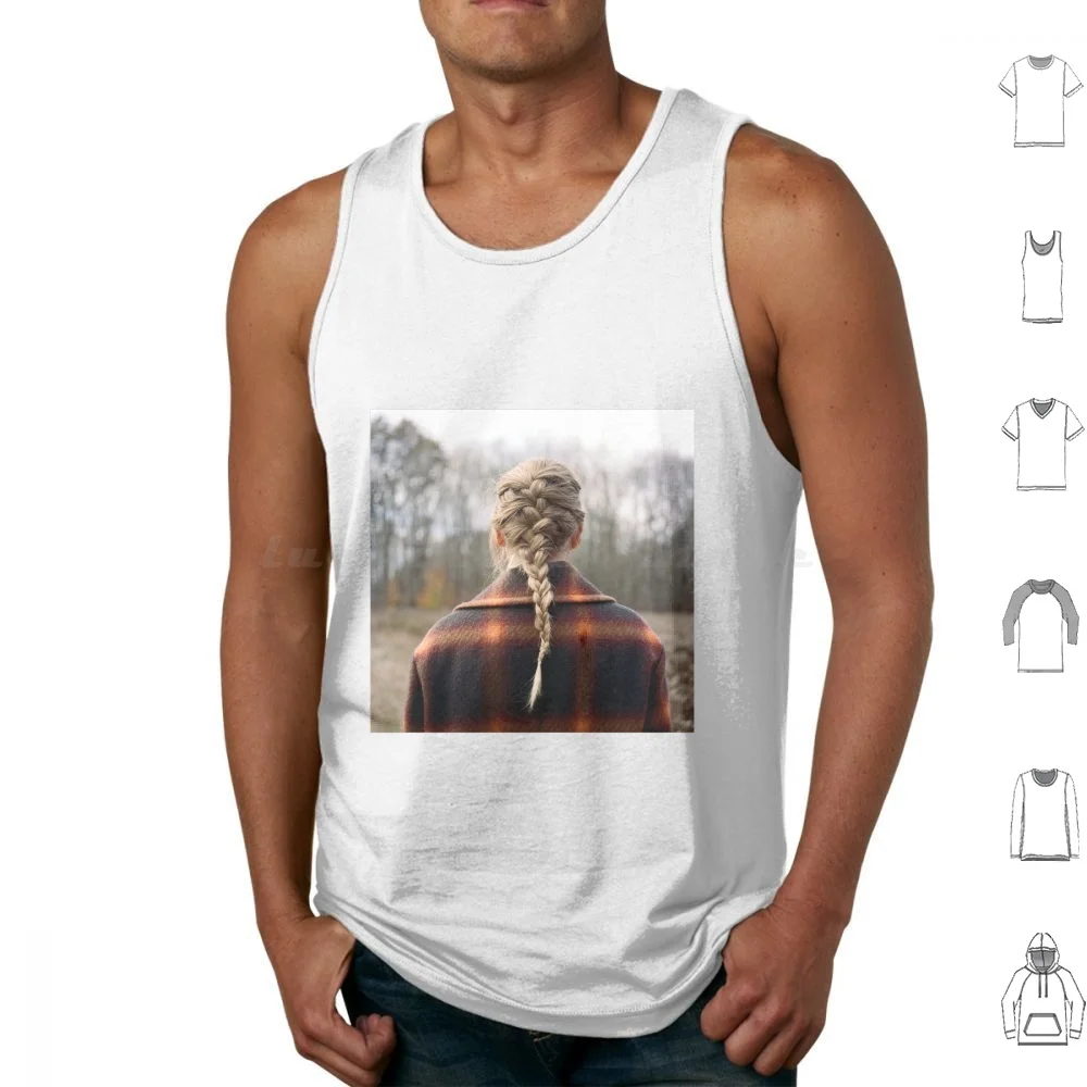 Evermore Album Cover Design Tank Tops Vest Sleeveless Evermore Folklore Tswift 22 13 Trending