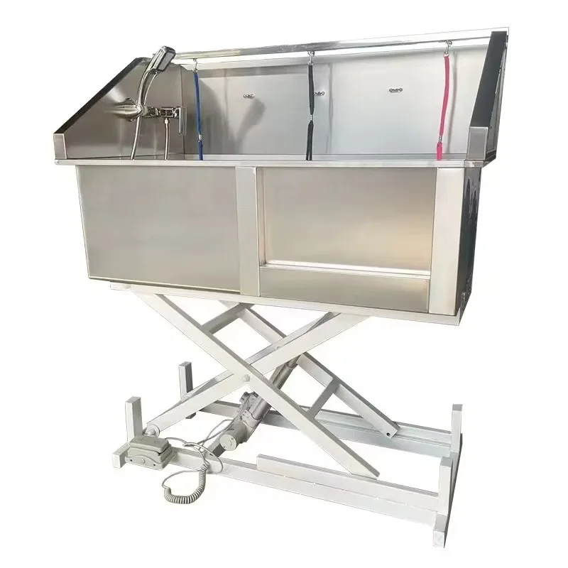 

Factory Custom Stainless Steel Waterproof Dog Washing Pool with Modern Design for All Seasons Stainless Steel Dog Washing Pool
