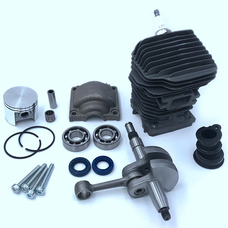 

KYCOR-5 Pcs Replacement Fuel Hose Pipe Tank Filter & 1 Set 42.5MM Cylinder Piston Engine Motor Rebuild Kit