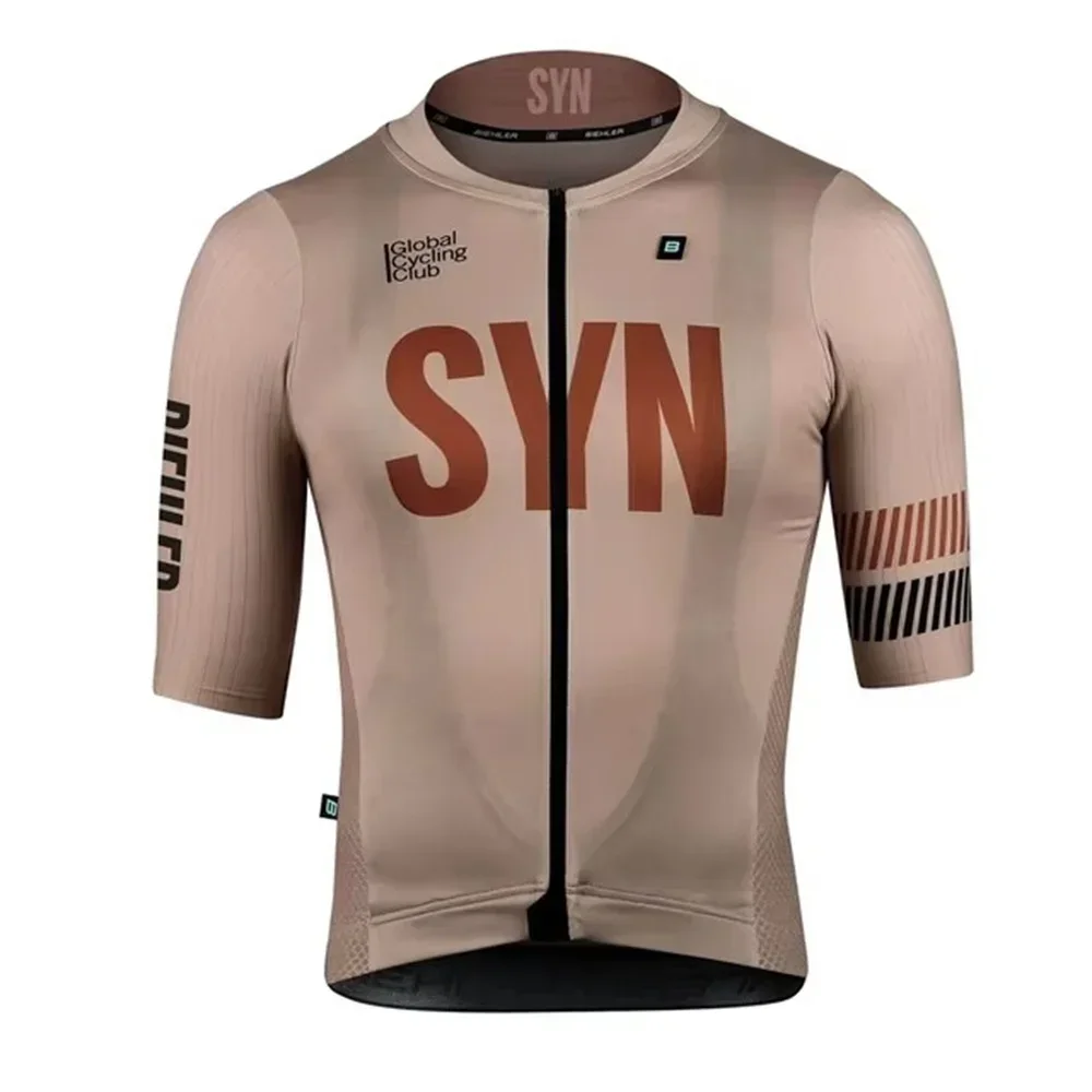 New Style SYN Team Cycling Jersey men 2024 Summer SYNDICATE Short sleeve Jersey Bicycle Sports Riding Bicycle Shirts