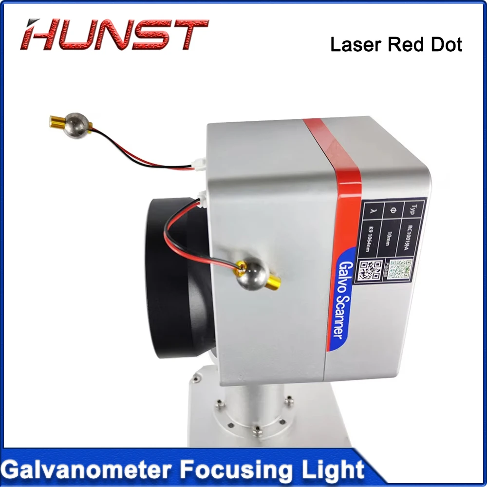 HUNST Laser Marking Machine Focusing Light Suitable For SG7110 RC1001 RC7110 Laser Galvanometer Scanner 650NM
