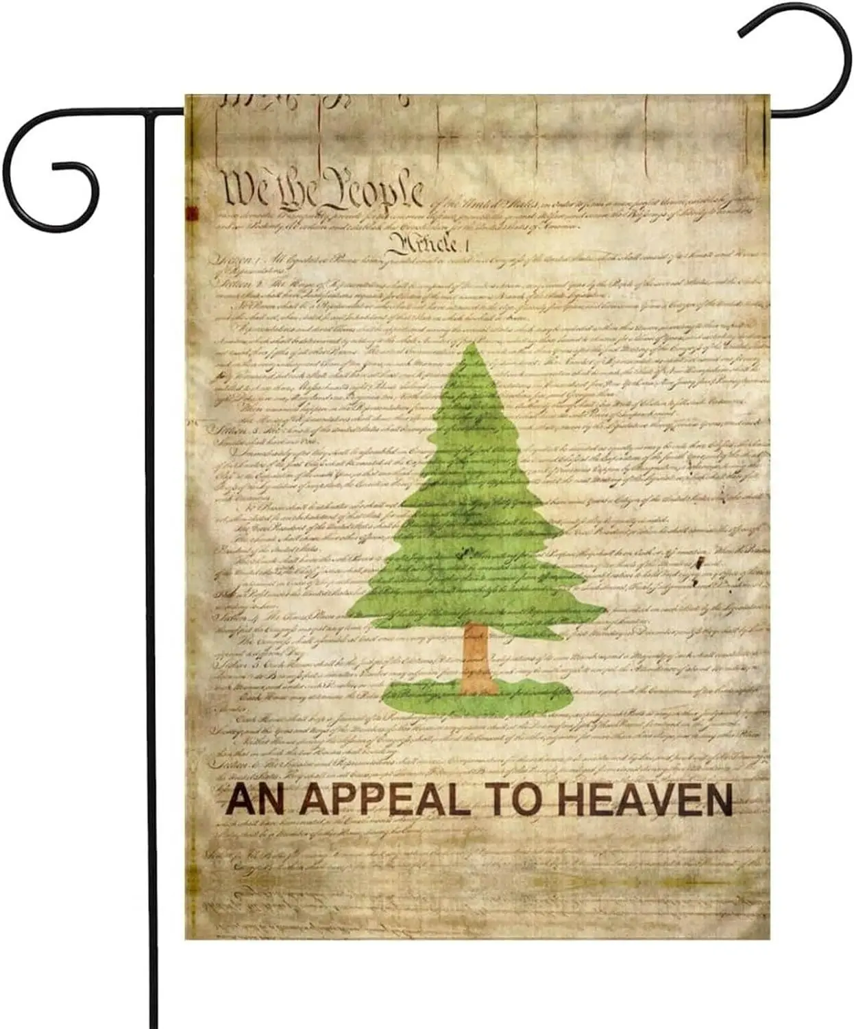 2024 An Appeal to Heaven Flag, Pine Tree Flags, Double Sided Appeal To Heaven Garden Flag, Outdoor Decor Garden Liberty Tree Ban