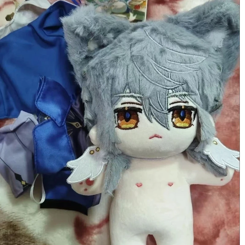 

Stuffed 20cm Game Anime Honkai: Star Rail - Sunday (Weekly Meow Meow) Normal Body Plush Doll Toy Soft Dress Up Cotton Kid Gift