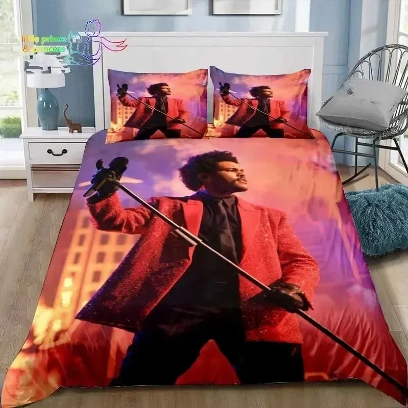 Luxury New 3D Print XO The Weeknd Comfortable Duvet Quilt Cover Pillowcase Bedding Set Children Bedroom Decoration Home Textile