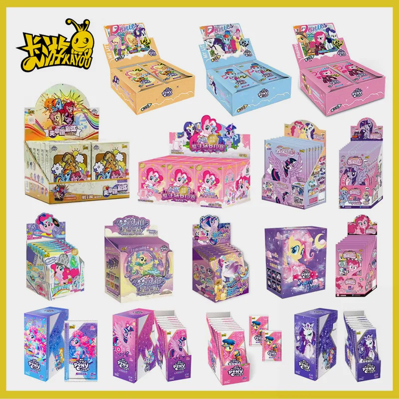 

KAYOU Genuine My Little Pony Card 40th Anniversary Limited Friendship Eternal Card Rare SC SGR Cards Toy Gift Princess Card