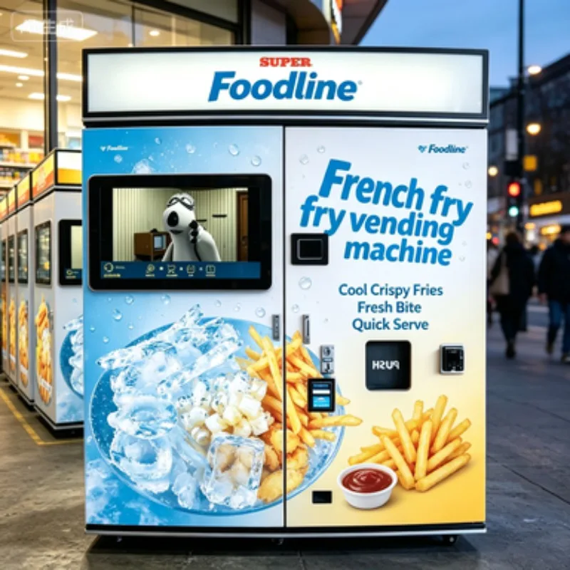 2026 New FL Custom French Fries Chips Sales Machines Electronic Fried Chicken Wings Onion Ring Snack Auto French Fry  Machine