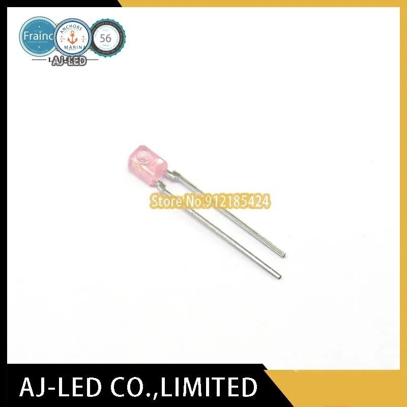 

50pcs/lot IR958-8P side infrared emission tube wavelength 940nm pink Everlight new