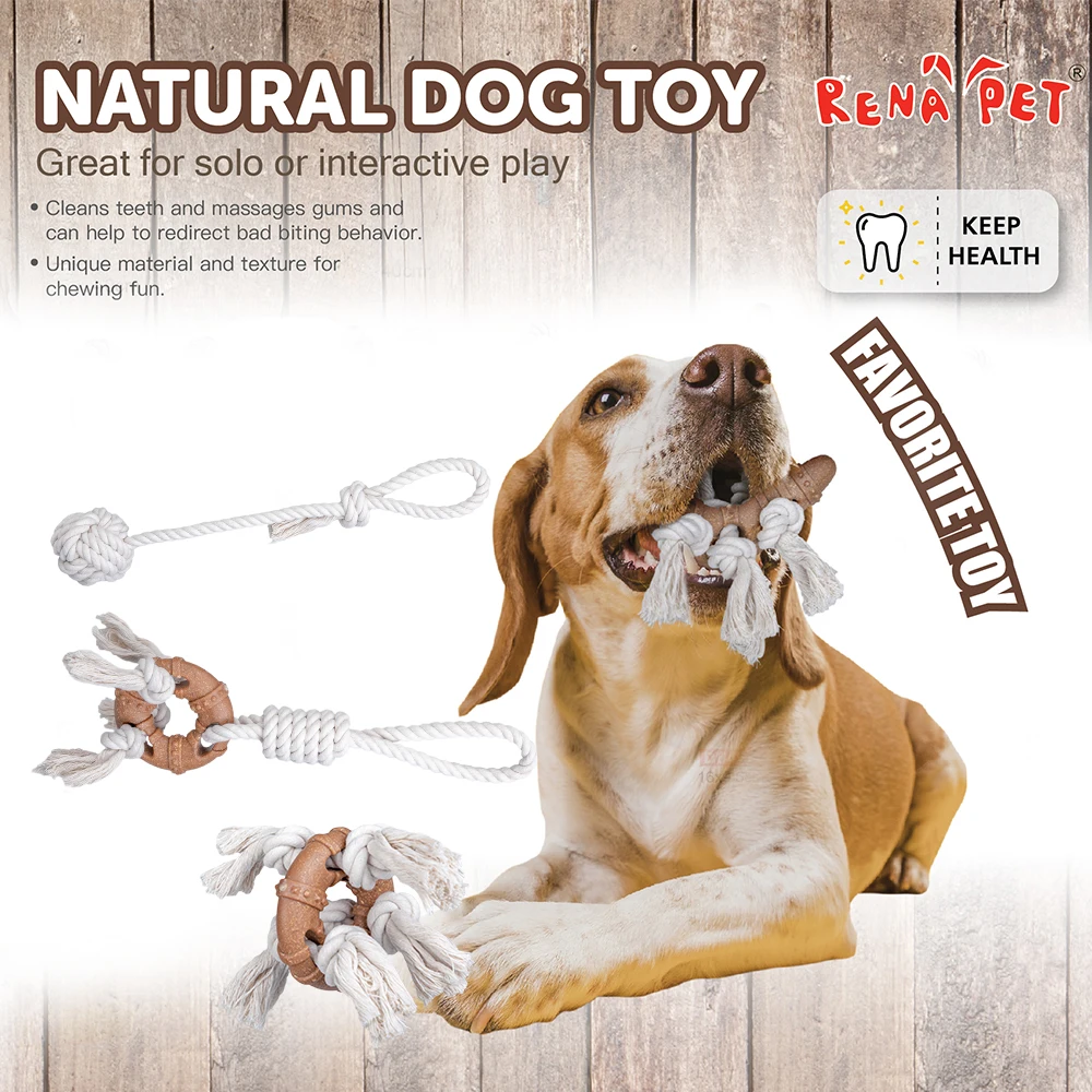 Manufacturer Wholesale Pet Supplier Chew Dog Rope Toys