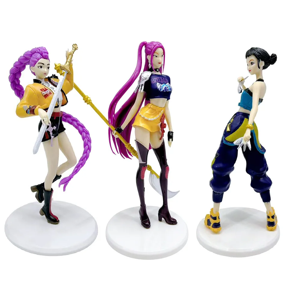 Nowa figurka akcji Kpop Demon Hunters Rumi Mira Zoey Sussy, figurka anime, stojąca figurka z kreskówki, model, prezent dla fanów