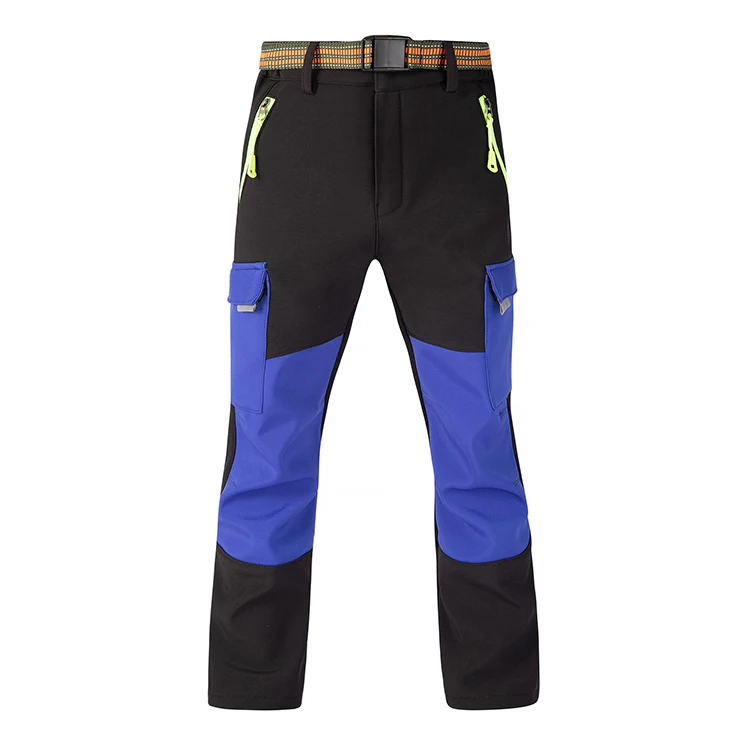 Trvlwego Kinder Schnee Skihose Trekking Reise wasserdicht wind dicht warm Fleece gefüttert Outdoor Wander Camping Hose