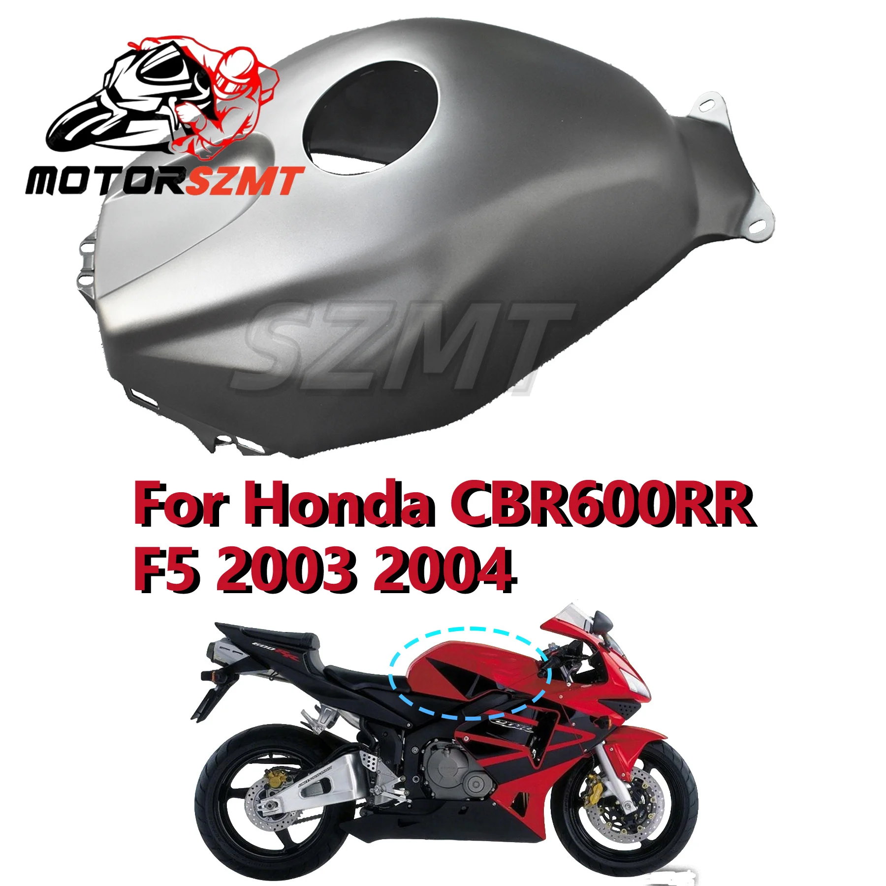 

For Honda CBR600R F5 2003-2004 Motorcycle Tank Fairing Tank Cover Tank Guard Tank Protector Gas Cover Gas Guard Gas Protector AB