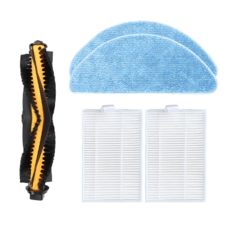 Roller Brush Hepa Filter Rags Replacement Parts For Proscenic 800T Robot Vacuum Cleaner