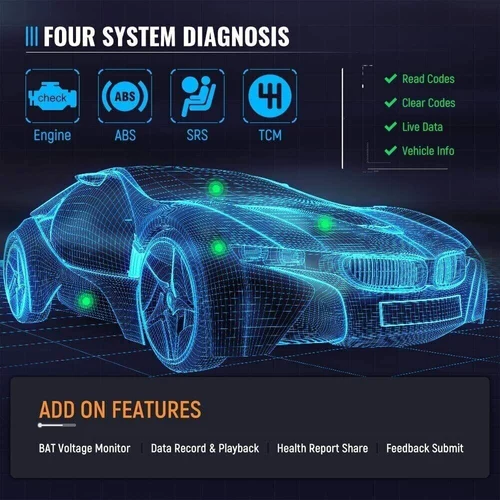 Imagen 2 del producto Nuevo lanzamiento X431 CRP129i V2.0 OBD2 escáner herramientas de diagnóstico de coche ABS SRS motor AT 4 escáner de sistema 12 reinicio actualización gratuita de por vida