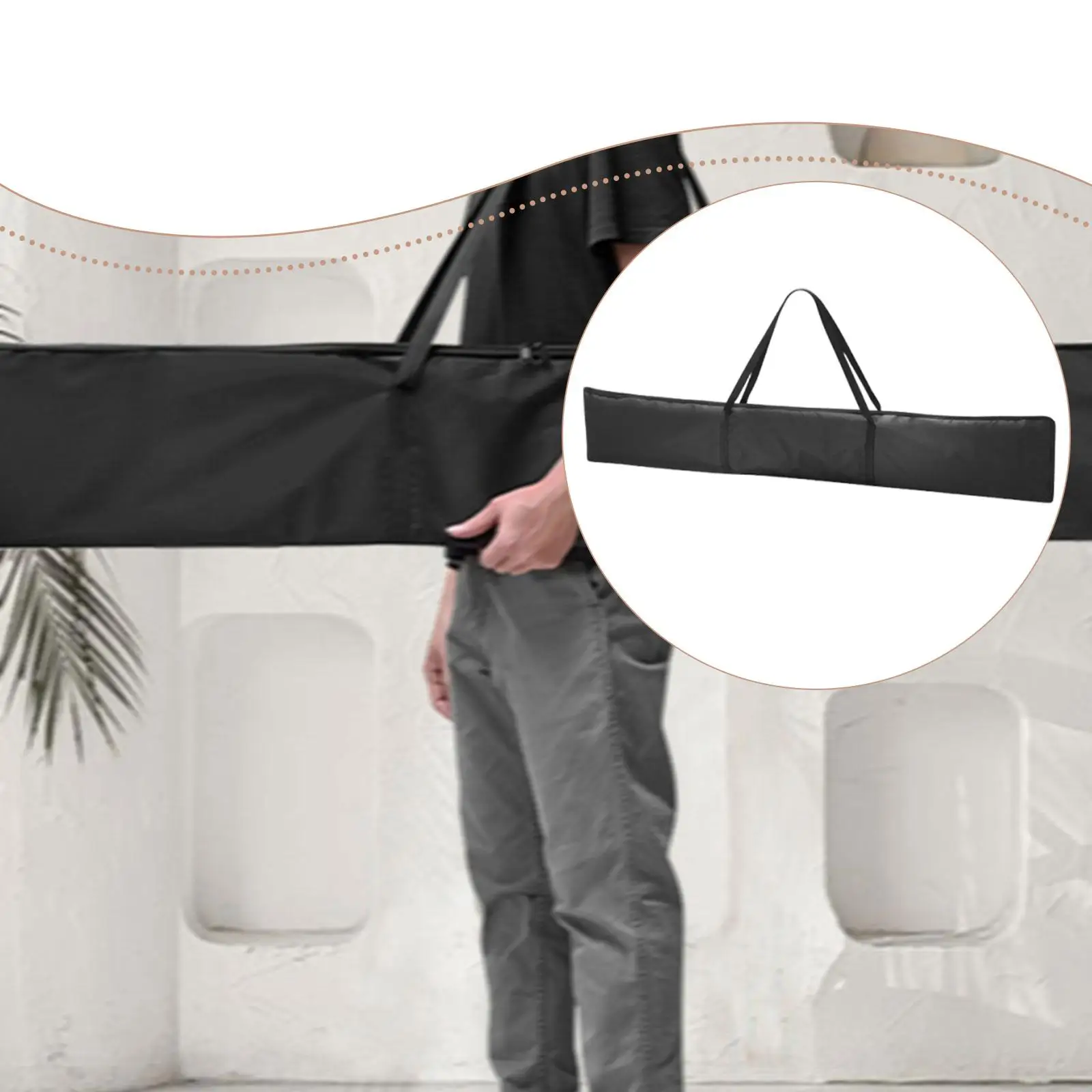 Track Saw Guide Rail Bag Protector Holder Transportation Carrying Case Organizer