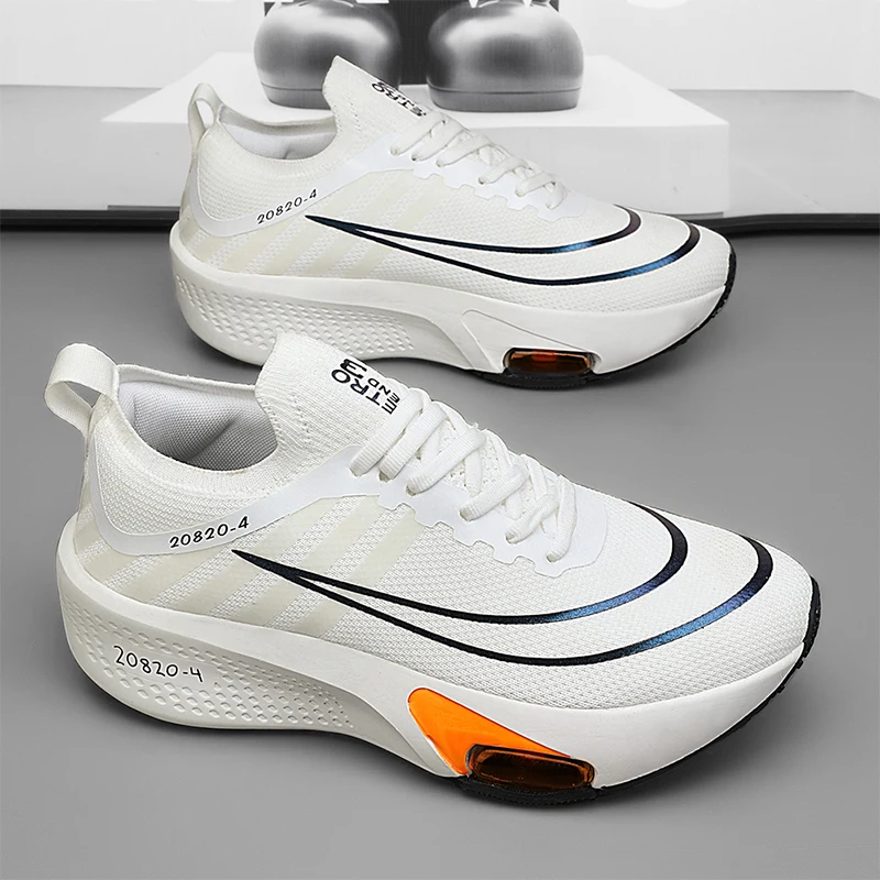 

2025New Cushion Running Shoes Couple's Breathable Sports Running Shoes Lightweight Breathable Summer Upgraded Lace-up