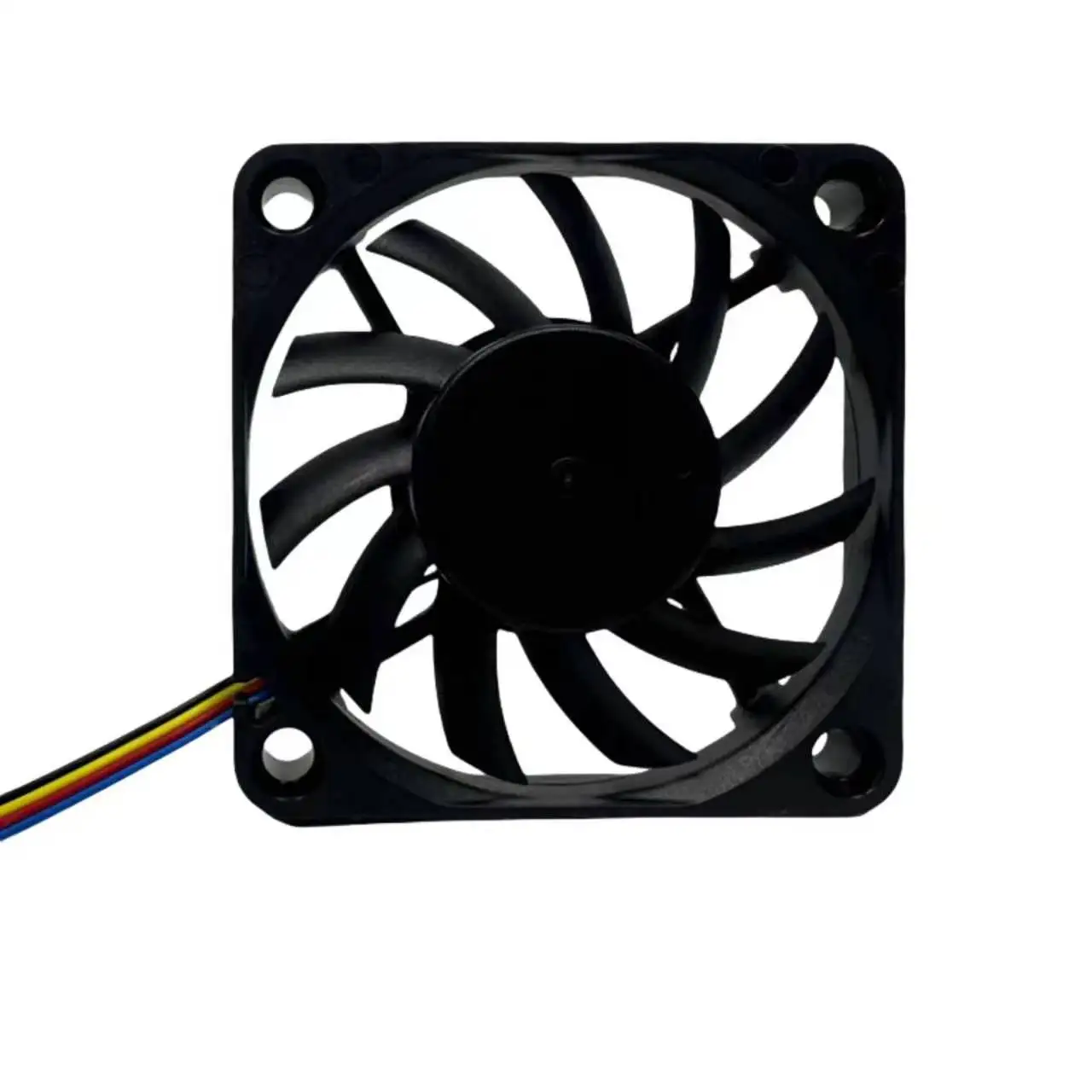 Ultra Slim 6010 12V 0.25A PWM Cooling Fan - 60x60x10mm, 5500RPM, 4-Wire Motherboard Connector, High Airflow for PC Case