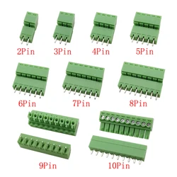 5Pair 15EDG KF2EDG 3.81mm PCB Screw Terminal Block 2/3/4/5/6/7/8/9/10/12 Pin Male Plug Female Socket Pin Header Wire Connector