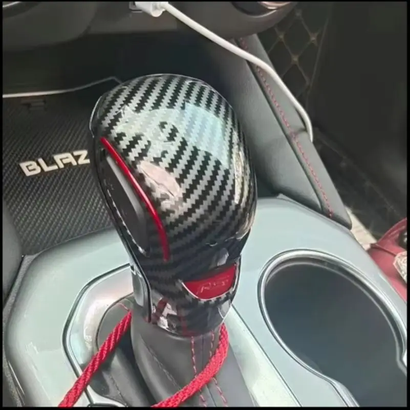 Para Chevrolet Blazer 2020~2023, Cubierta Decorativa para la Palanca de Cambios y el Freno de Mano, Accesorios de Estilo para Auto