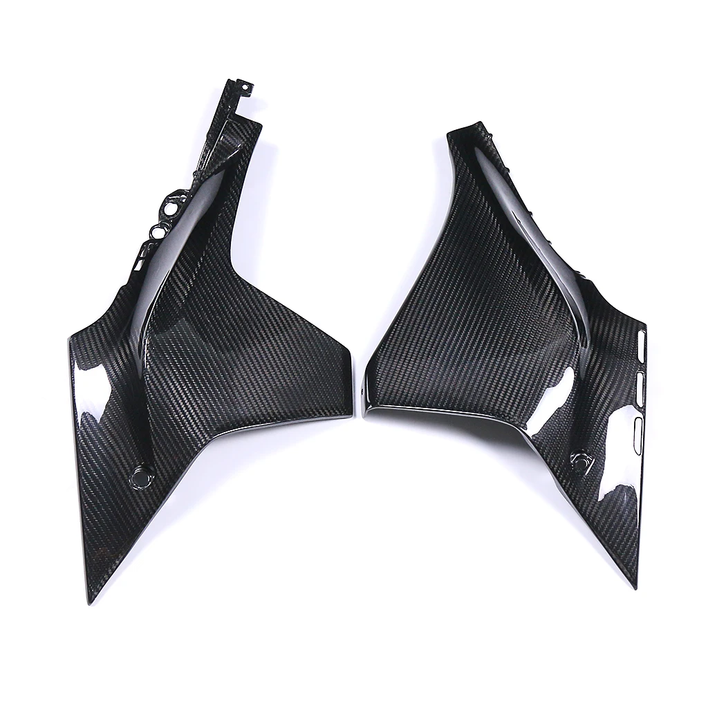 

Motorcycle Accessories Upper Side Panel Fairing Kit Spoilers 3K Dry Carbon Fiber For YAMAHA YZF R1 R1M 2020 2023 2024 2025 2026