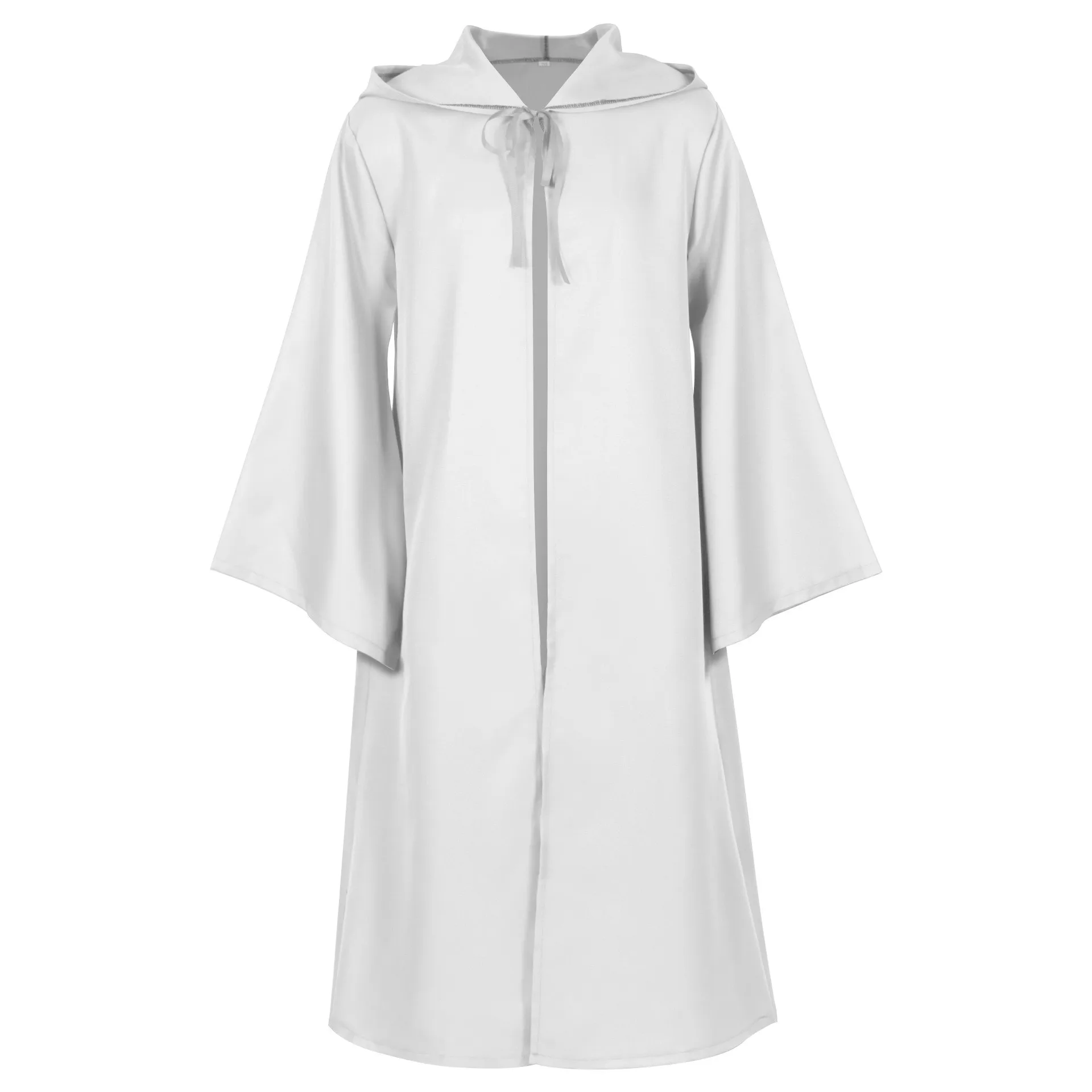 Длинный халат све на Хэллоуин, свободная накидка с капюшоном для косплея, сценический костюм для взрослых и детей, полиэстер, этническое сценическое представление...