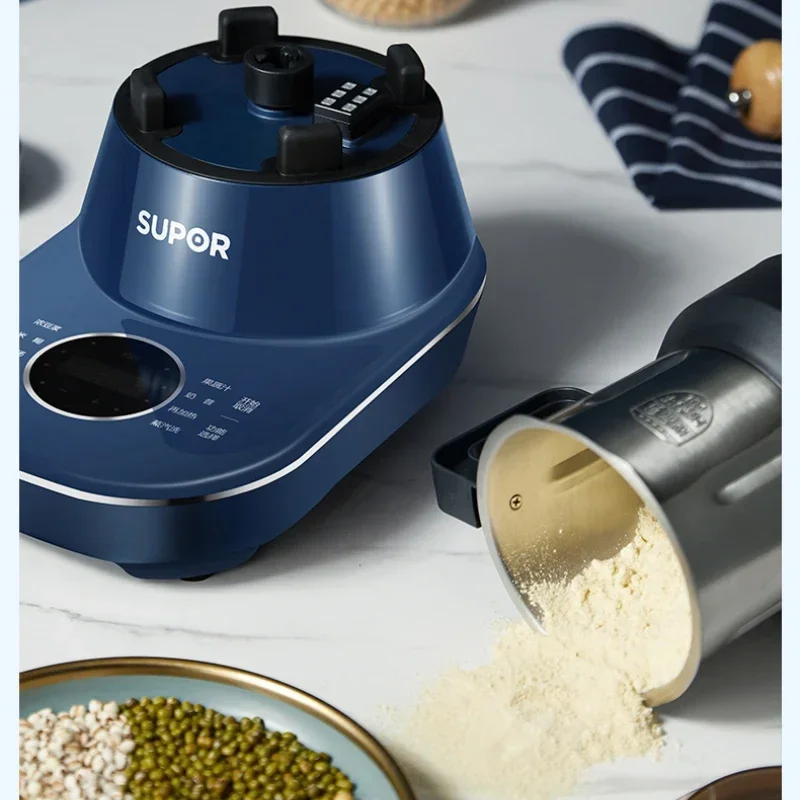 خلاط قوي عالي السرعة بشفرة قابلة للإزالة ، سهل التنظيف وسحق الثلج ، رائع للعصائر والمزيد