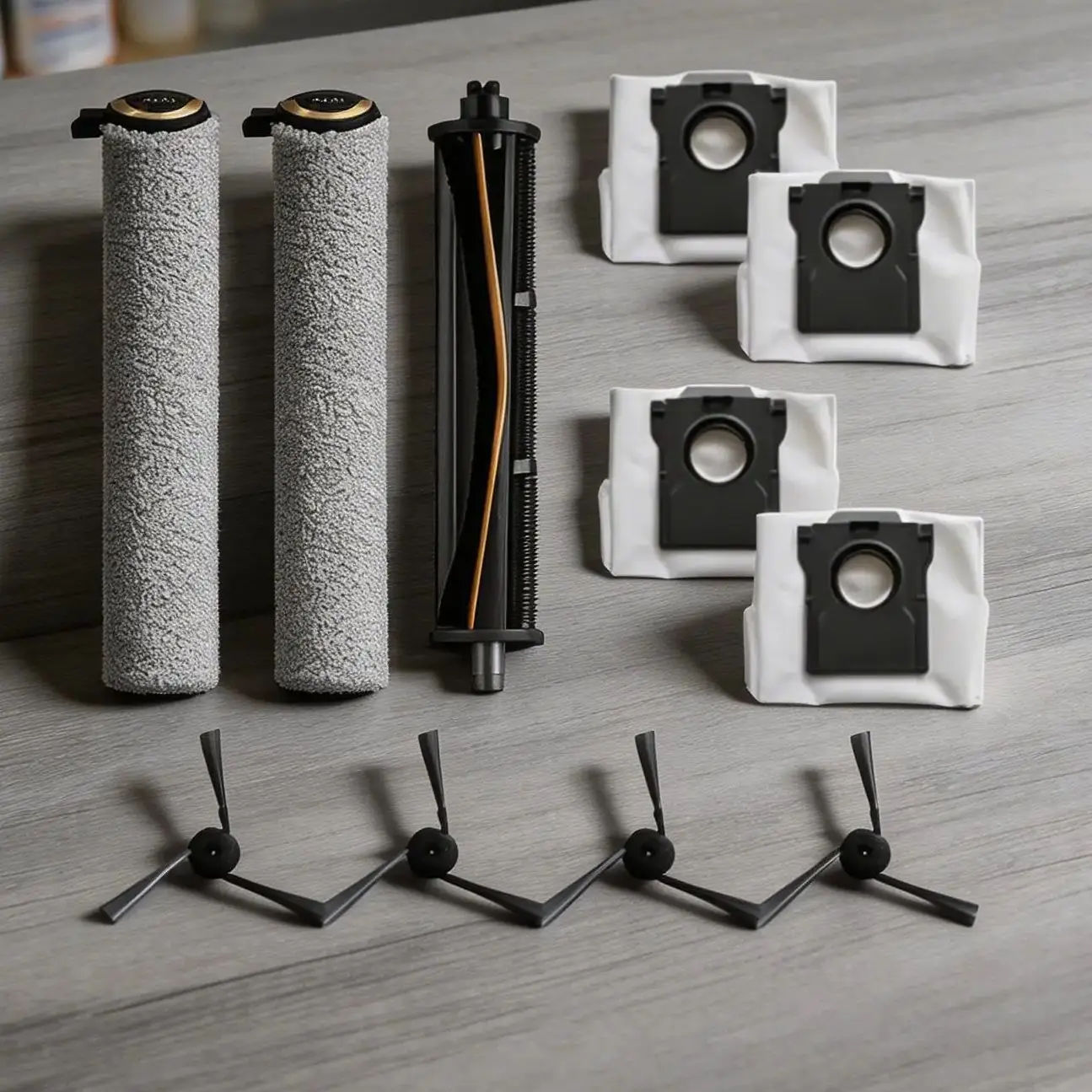 

Compatible With For MOVA For G20 Z5 Z50 Robot Vacuum Cleaner Parts Spare Main Brush Side Brushes Washable Mop Cloth Cleaning Kit