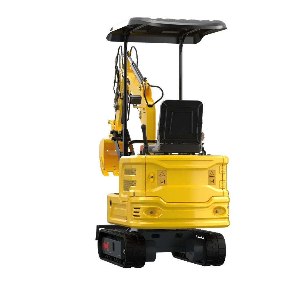 Mini chargeuse compacte sur chenilles de 13,5 HP avec lumières LED, multifonctionnelle, expédiée depuis les États-Unis