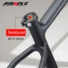 2023エアウルフカーボンフレームmtb 29マウンテンバイク · フレーム148*12ミリメートルスルーアクスルブースト29er * 2.45インチmtb自転車フレーム 3