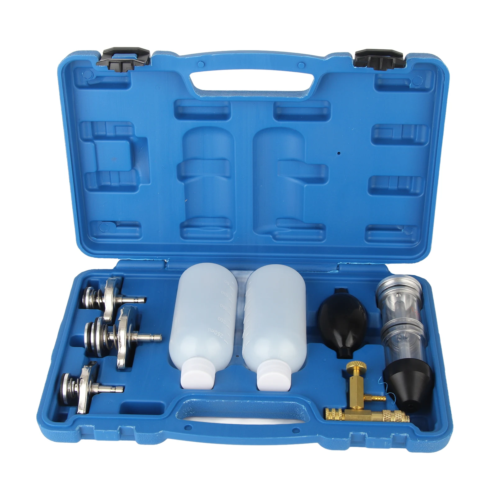 

CO2 Leak Detector Combustion Leak Tester Head Gasket Leak Tester Pressure Vacuum Tester With 3 Bayonet Adapters