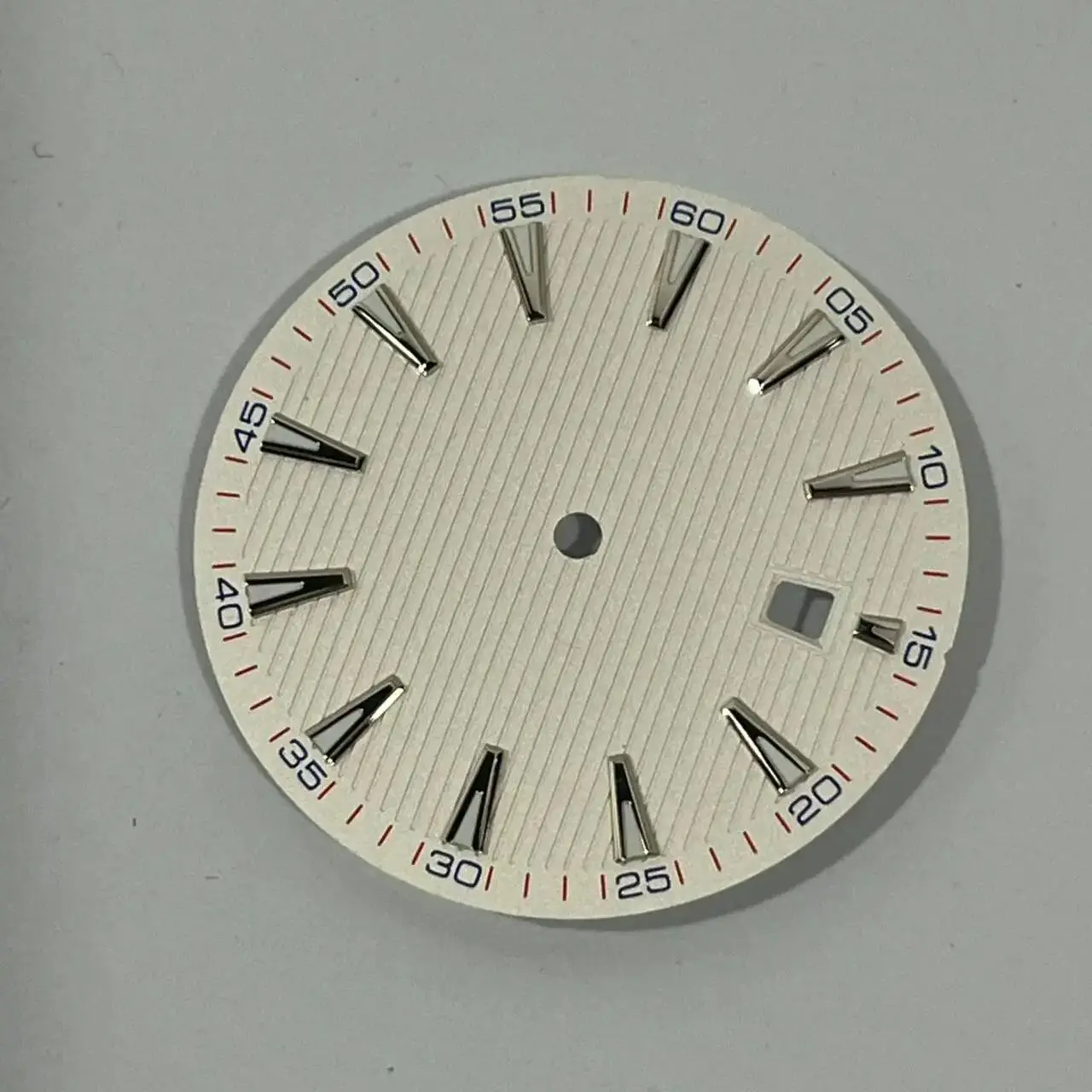 Netion black blue white watch dial 33.4mm fit NH35 ETA2824 2836 Miyota8215 821A Mingzhu DG2813 3804 PT5000 movement luminous - view 6