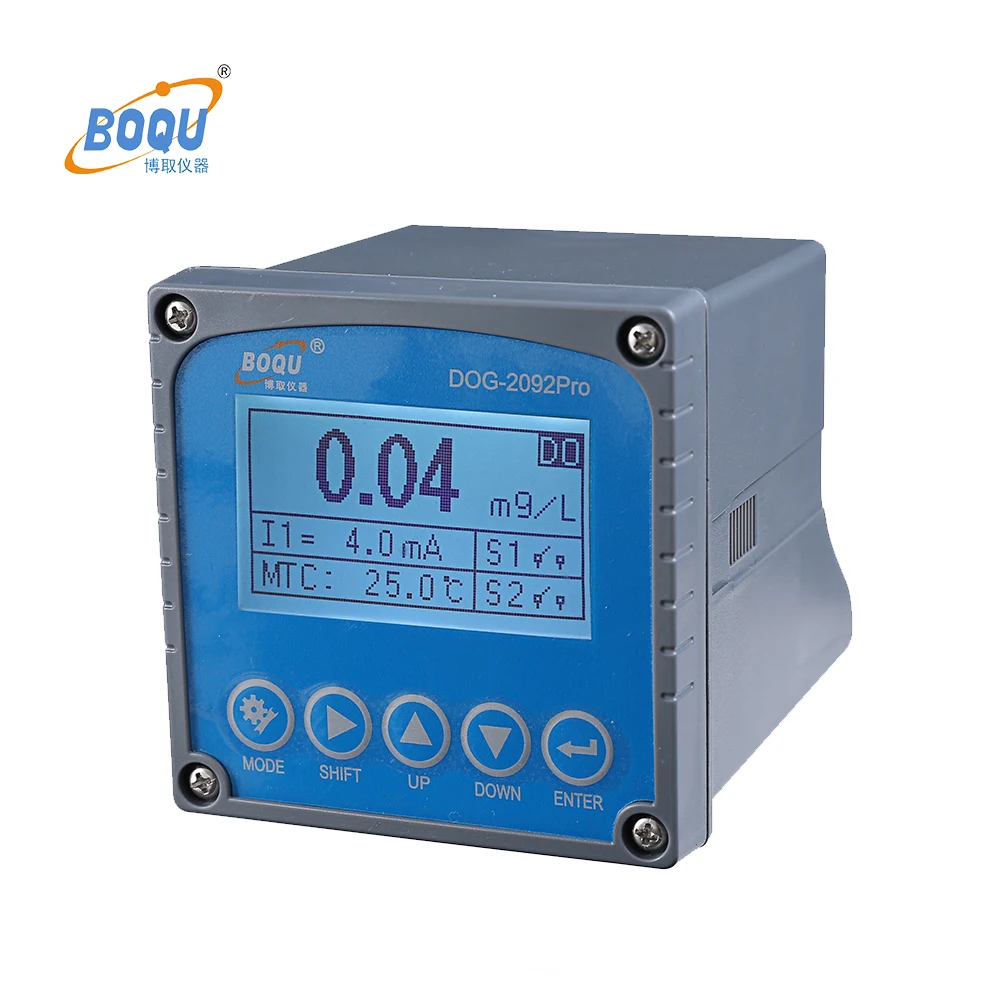 BOQU DOG-2092Pro Oxygen Available to Living Aquatic Organisms Dissolved Oxygen Meter With RS485 and 4-20mA Output