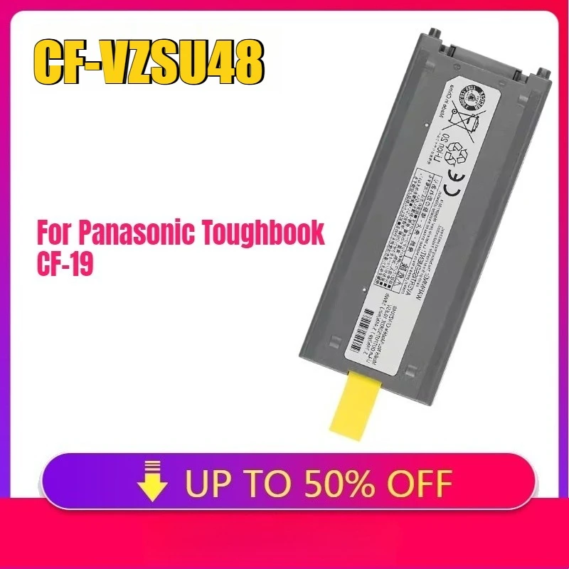 

New CF-VZSU48 Laptop Battery For Panasonic Toughbook CF-19 CF-VZSU50 CF-VZSU48R CF-VZSU48U CF-VZSU58U CF-VZSU28 58Wh 11.1V