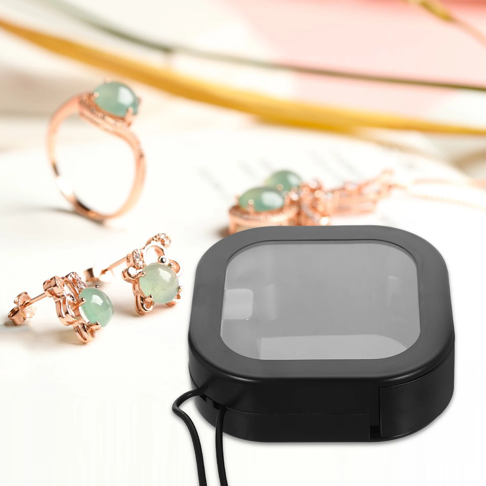 

4 Pcs Portable Jewelry Box Hair Tie Container Organizer Accessories for Girls Clip Accessory