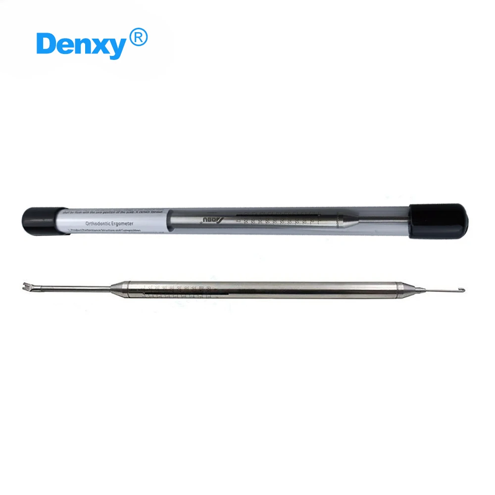 DENXY Dental-Dynamometer, Spannungsmesser für Kieferorthopädie, Ergometer, Kraftmessgerät zur Messung der Kraft von elastischen Ringen oder Bögen. – Detail 6