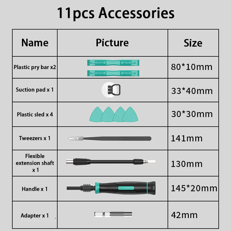 152 in 1 Precision Screwdriver Set Small Magnetic Screwdriver Set with Case, Electronic Repair Tool Kit for Glasses PC Phone