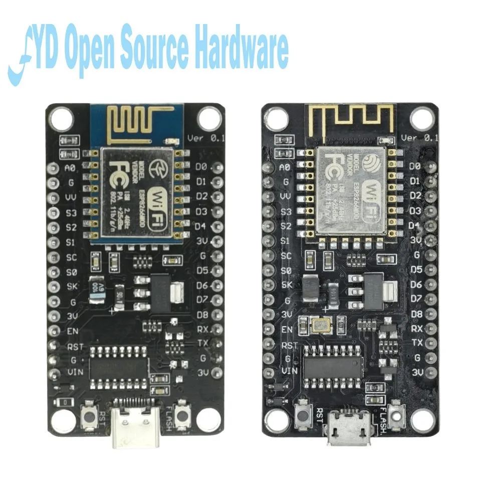 ESP8266 Serial Port Wifi Module NodeMCU Lua V3 Internet Of Things Development Board With TYPE-C Micro USB Interface CH340 