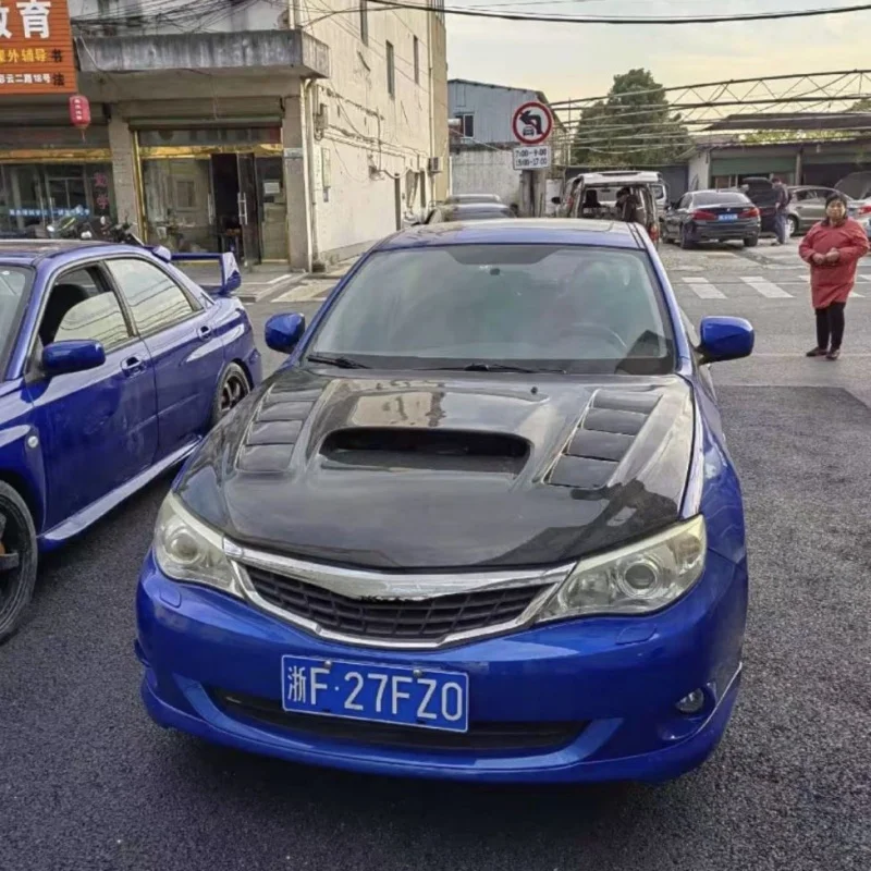 

Suitable for 2008-2014 Subaru Impreza WRX STI modification and upgrade to Varis-style carbon fiber hood
