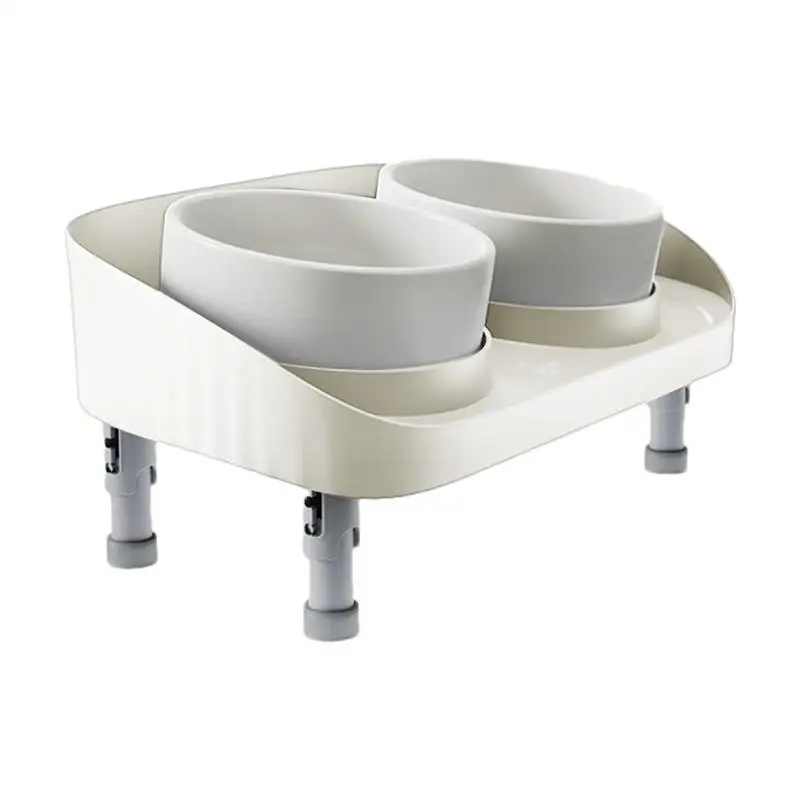 

Raised Cat Bowl Raised Ceramic Dog Bowls Water Feeding Accessories Tall Puppy Dishes For Dry And Wet Food