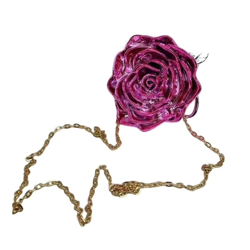 

A3PE Luxurious Acrylic Mini Evening Bag with Unique Flower Designs Shoulder Bags
