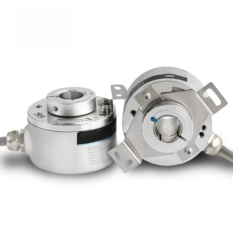 Durable K50 5000PPR 1024PPR 15mm Hollow Shaft Incremental Encoder for Machinery